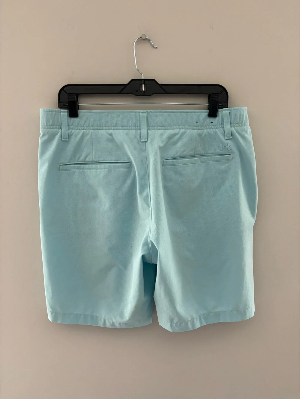 Under Armour Men's Light Aqua Performance Shorts Athletic Golf Shorts Size 36